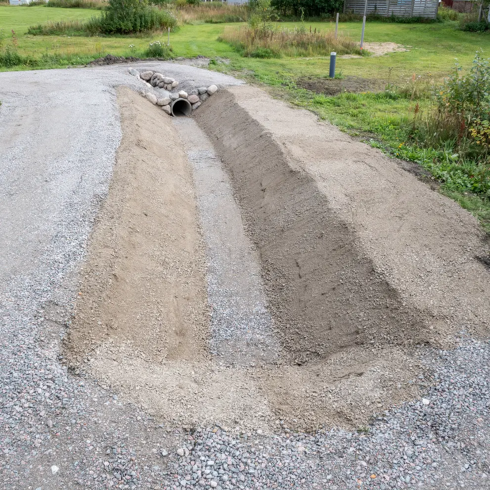 dikning rensning av diken sigtuna stockholm